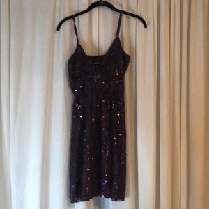 Express sequin dress XS